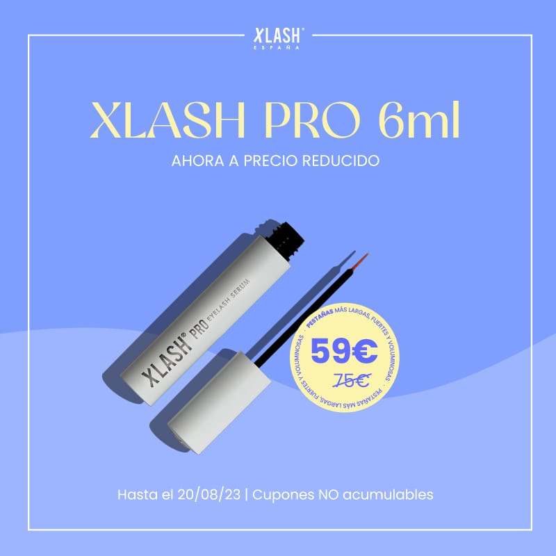 Leer ¡Oferta! Xlash PRO 6ml Serum Crece Pestañas a 59€