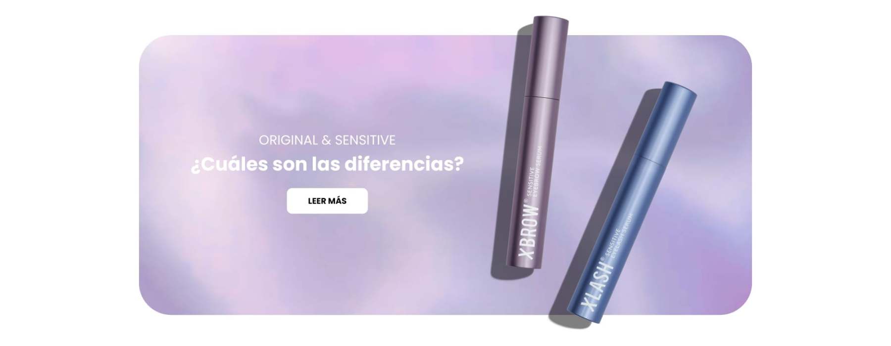 Comparativa Xlash Sensitive y Xbrow Sensitive