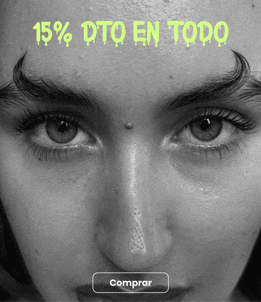 Promo Halloween: 15% Dto en todo + Regalo Máscara por compras +40€