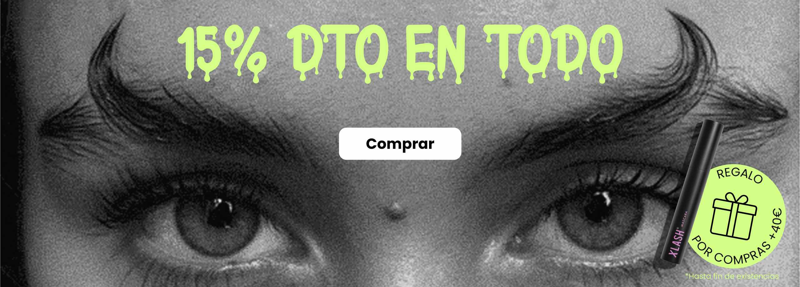 Promo Halloween: 15% Dto en todo + Regalo Máscara por compras +40€